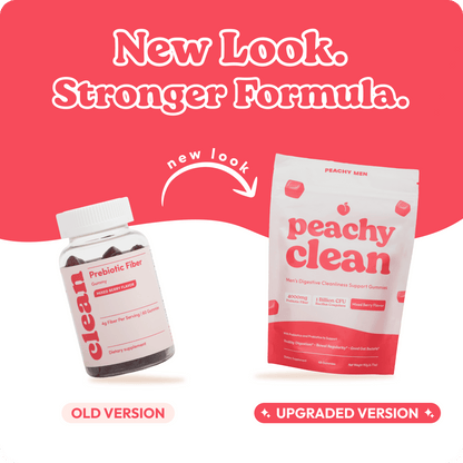 Juicy Peach Flavor Peachy Clean Pre+Probiotic Fiber Gummies