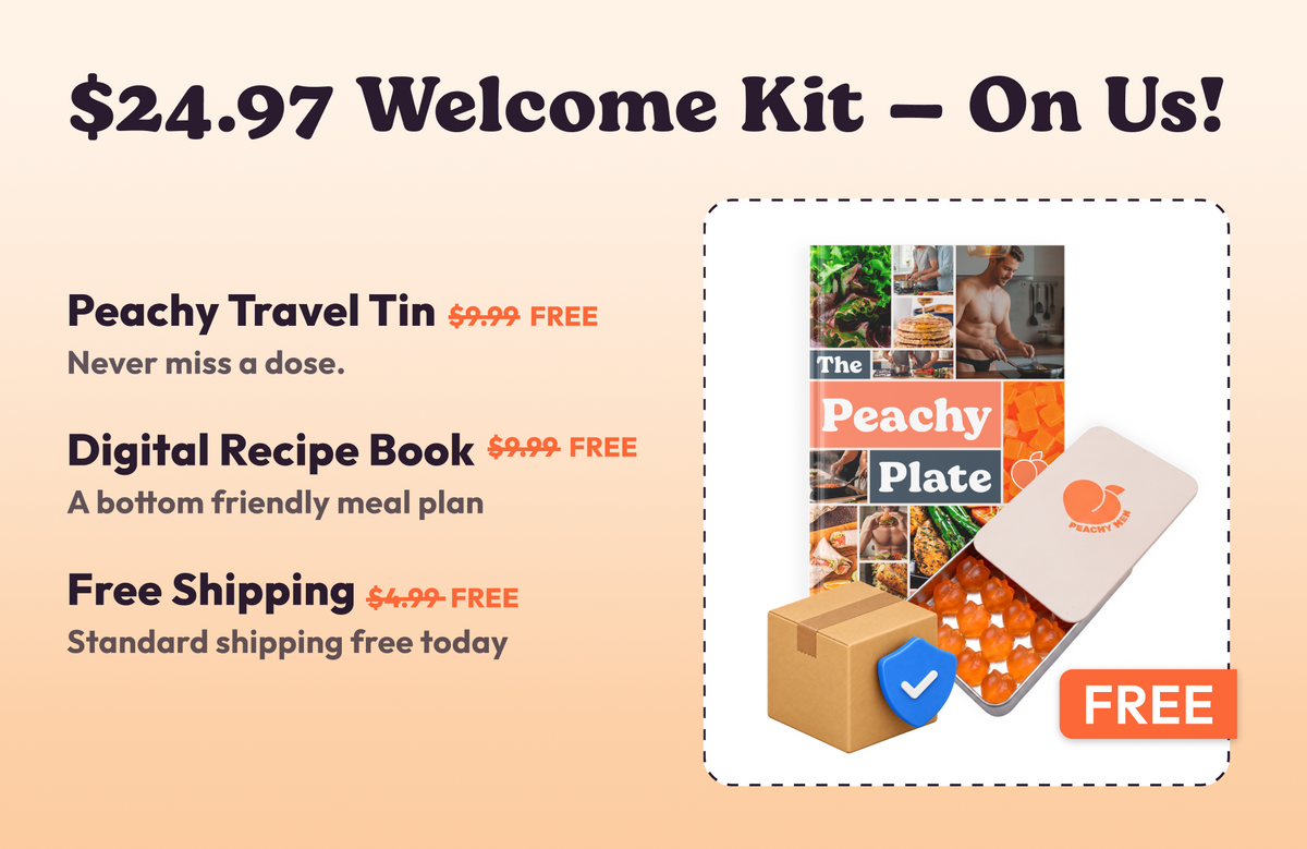$24.97 welcome kit free: travel tin, digital recipe book and free shipping